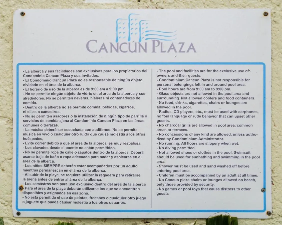 Apartment Cancun Plaza Sea View